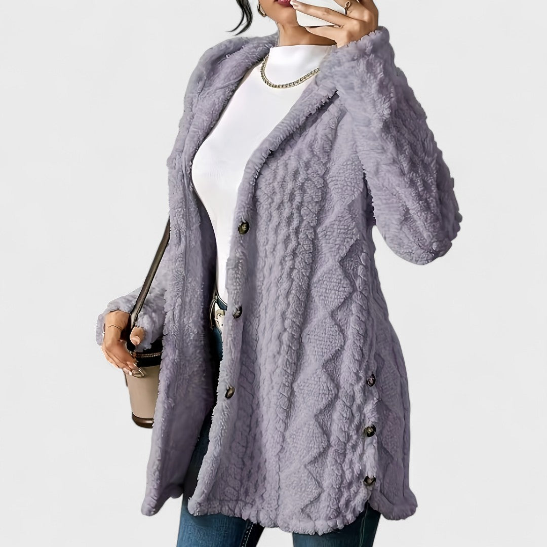 Maison La Veine™ | Cardigan Manteau à Capuche Chic