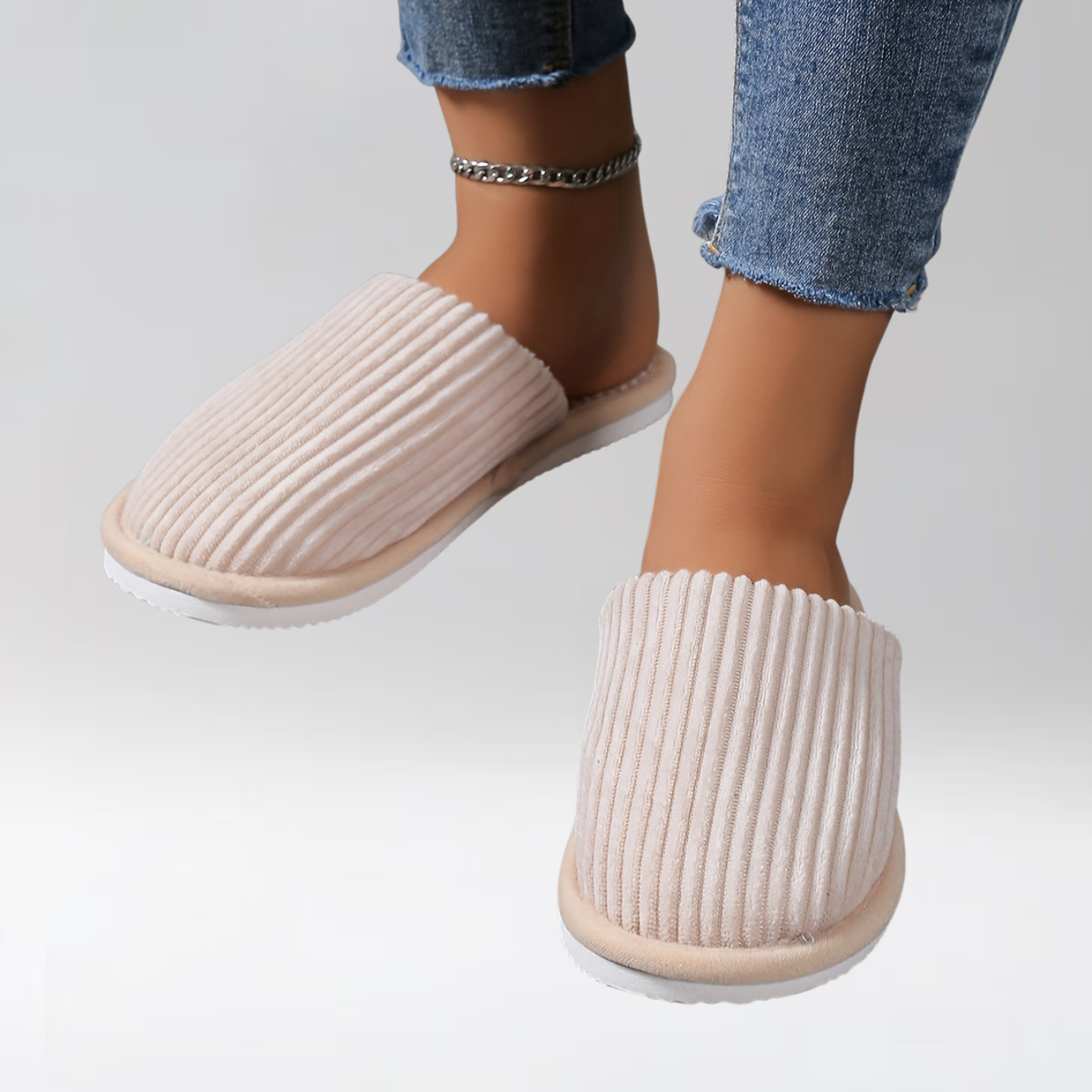 Maison La Veine™ | Chaussons rayés