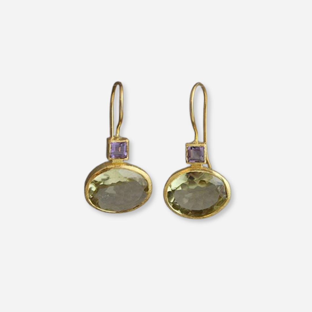 Maison La Veine™ | Boucles Vintage Cristal