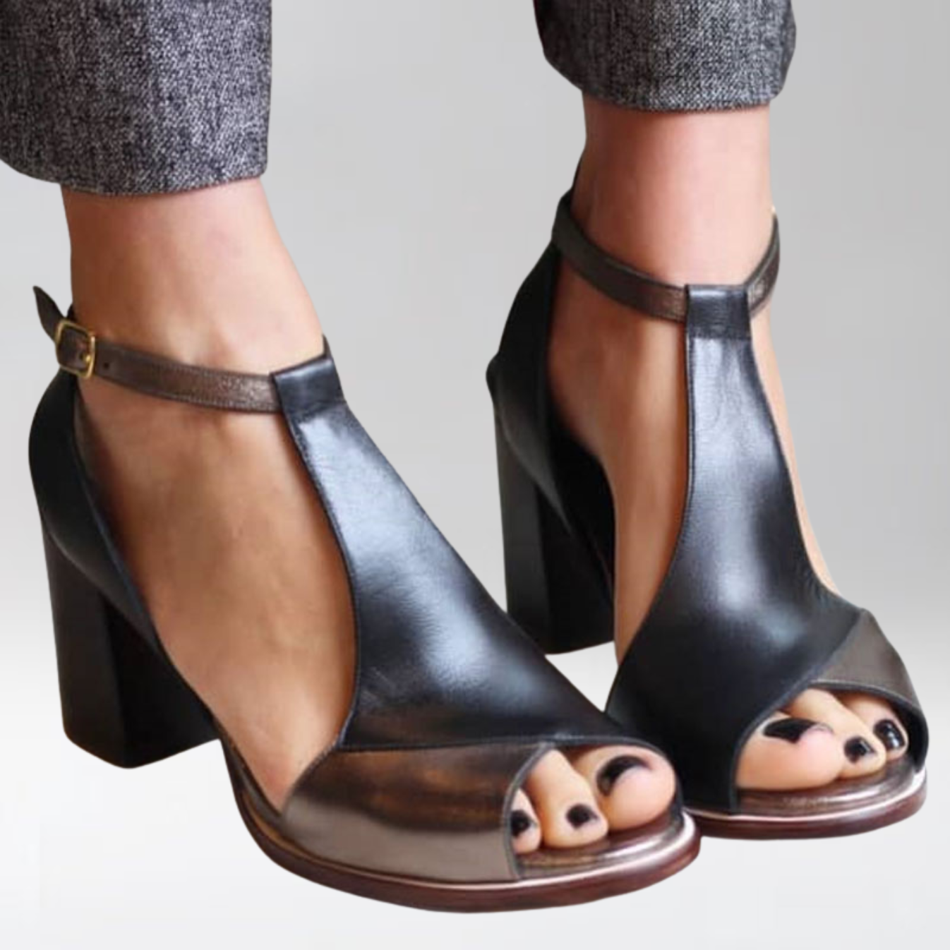 Maison La Veine™ | Sandales Peep Toe