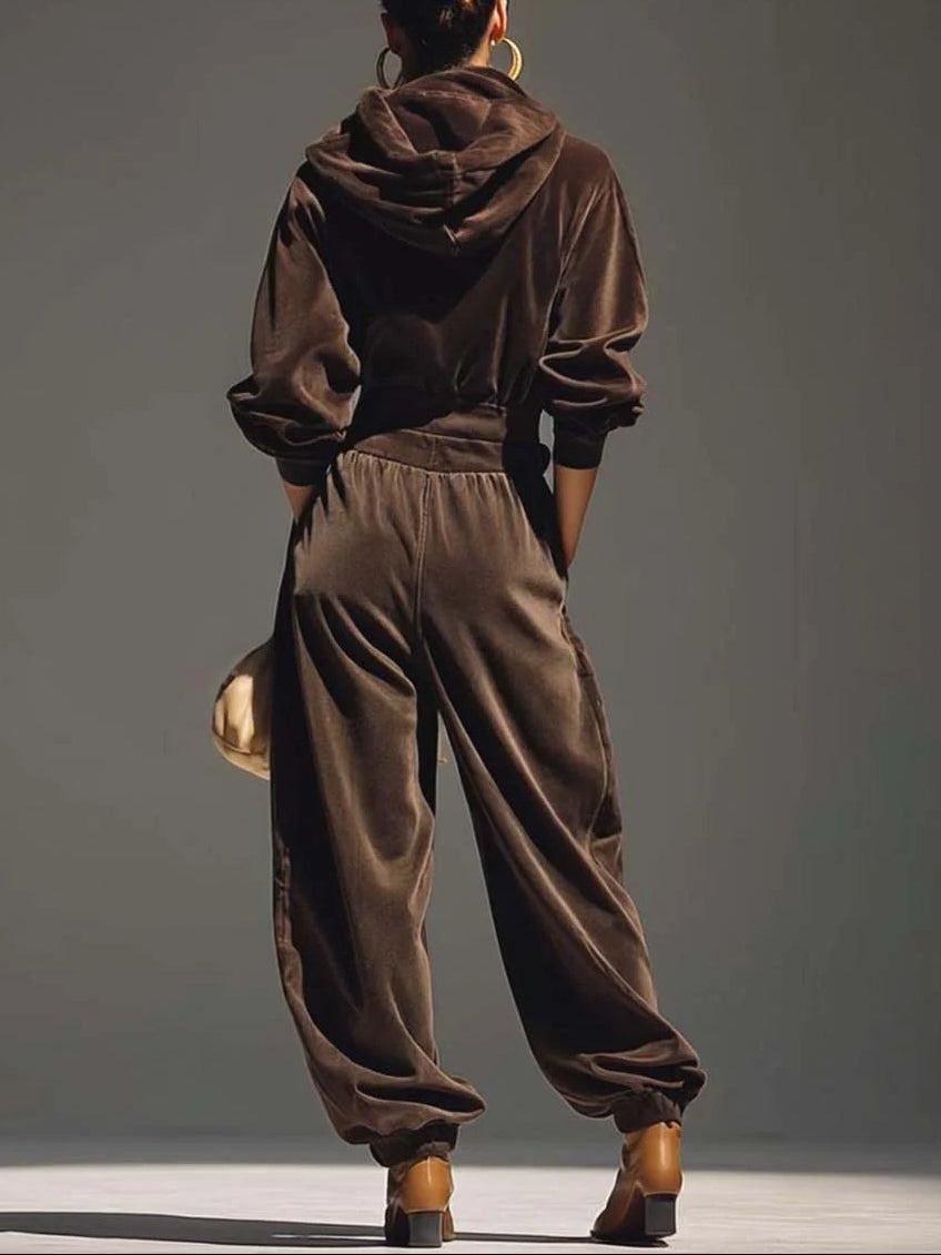 Jose | Ensemble vintage en velours
