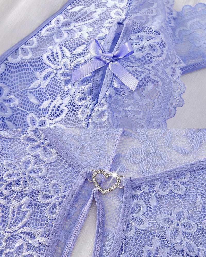 Maison La Veine™ | Teddy Halter de Mariée avec Détail Ouvert