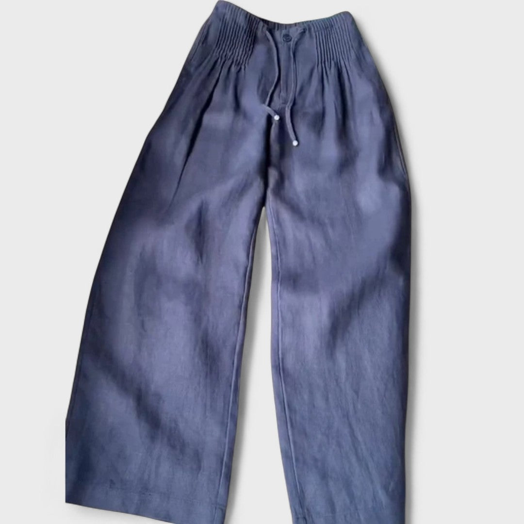 Maison La Veine™ | Pantalons Isalie à Jambe Large
