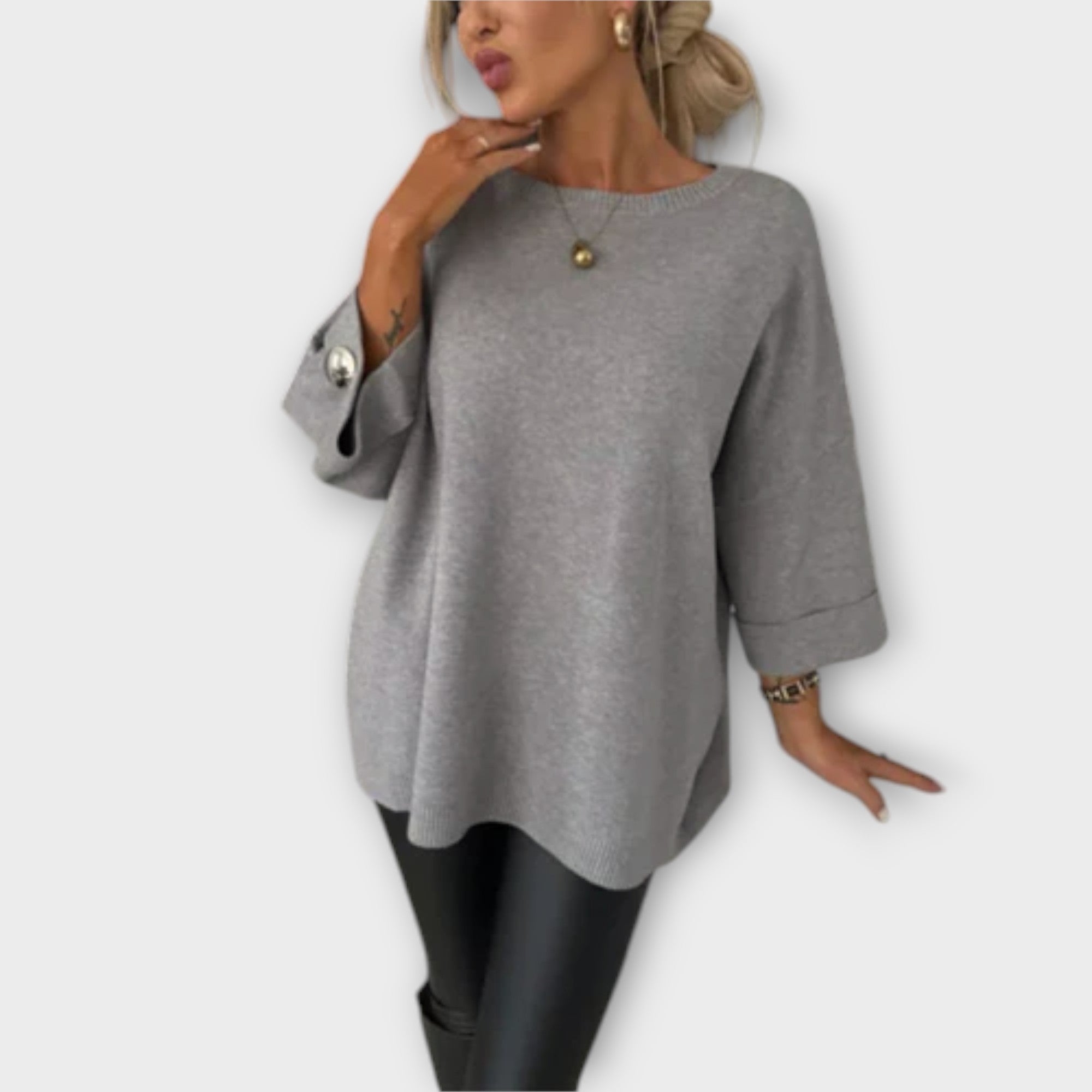 Maison La Veine™ | Blouse Élégante en Maille Isabella