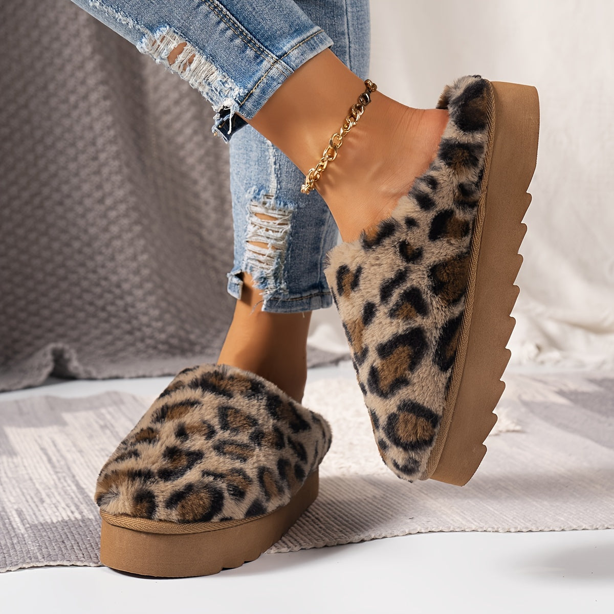 Maison La Veine™ | Pantoufles en laine Luxe
