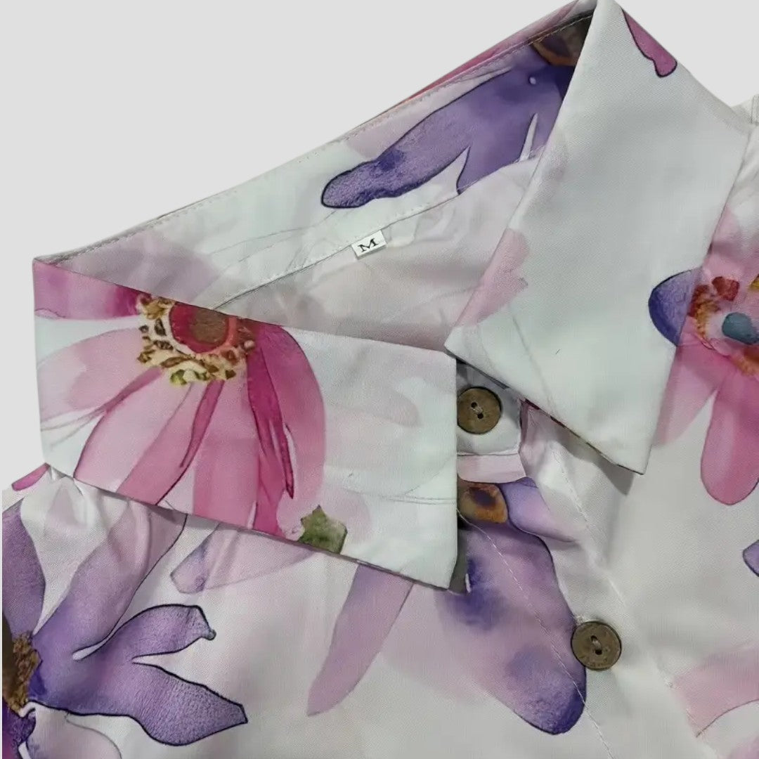 Maison La Veine™ | Blouse Fleurie Élégante