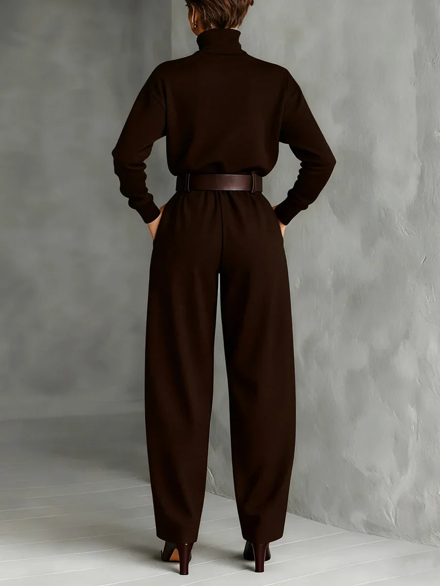 JULIET | Ensemble col roulé & pantalon droit