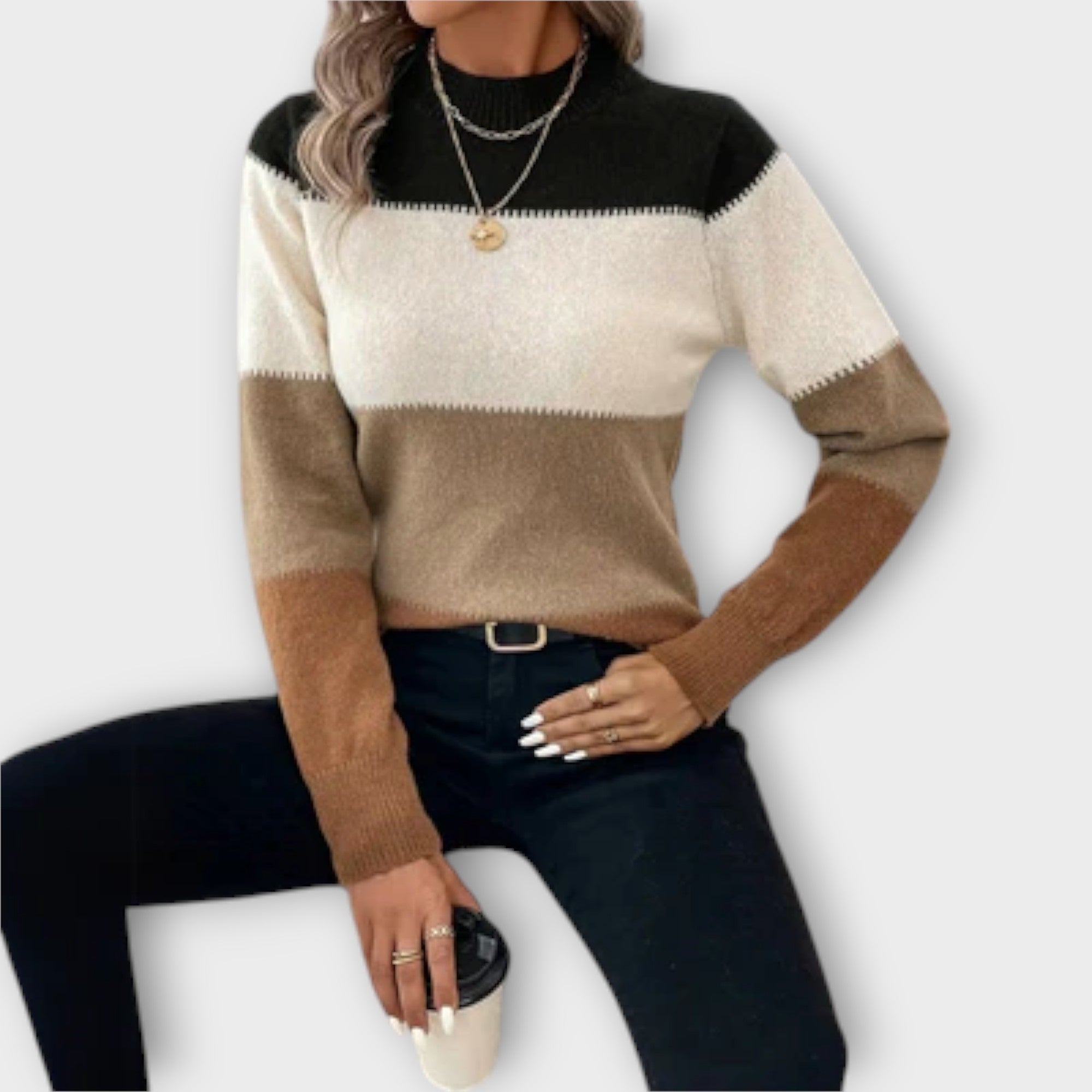 Maison La Veine™ | Pull Décontracté Élégant Elina