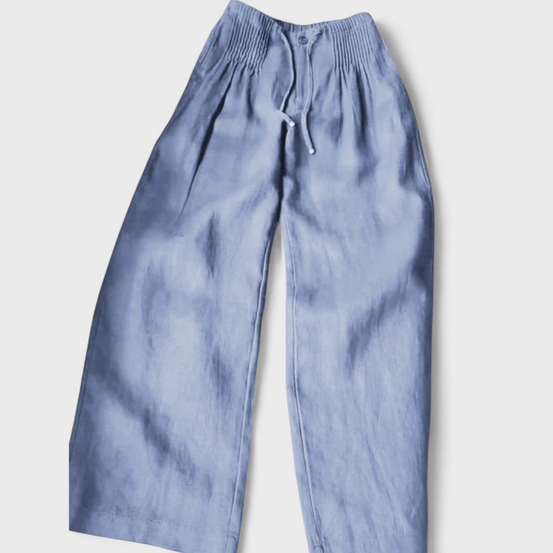Maison La Veine™ | Pantalons Isalie à Jambe Large