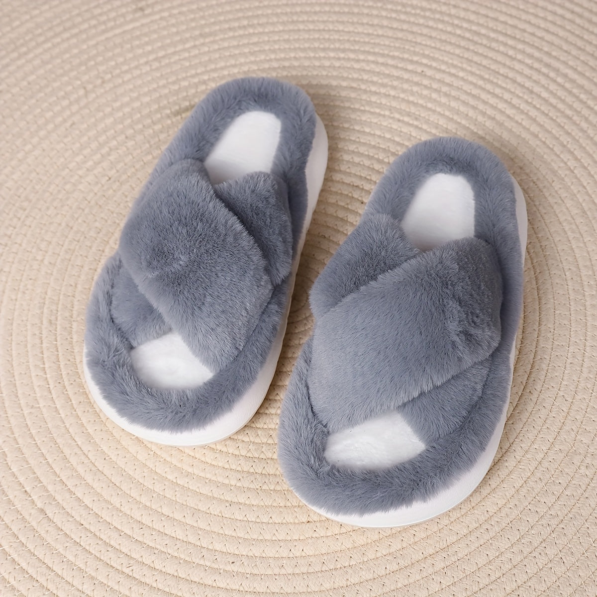 Maison La Veine™ | Chaussons ouverts en laine
