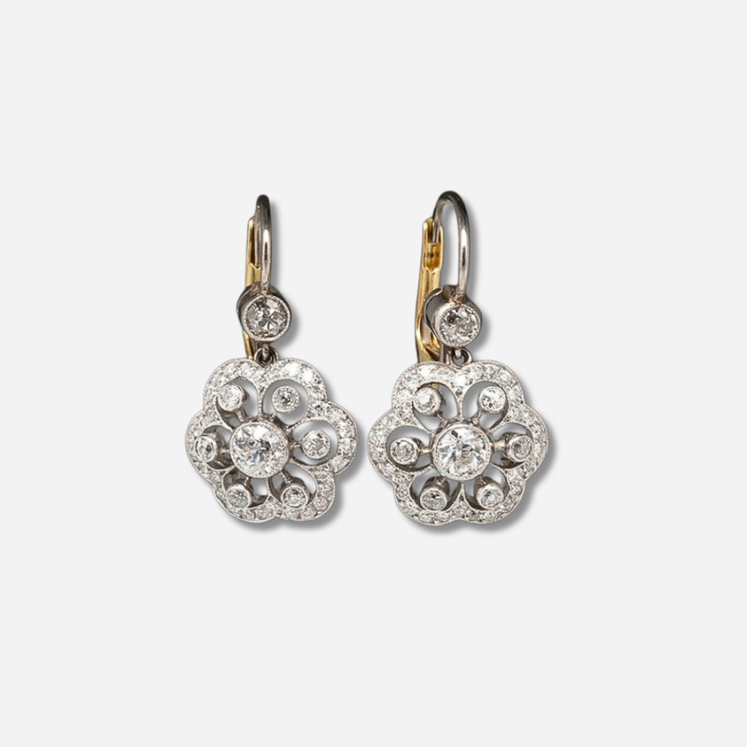 Maison La Veine™ | Boucles Cristal Vintage