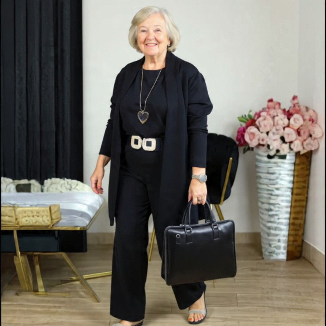 Gabriel | Ensemble de 3 Pièces avec Cardigan Long