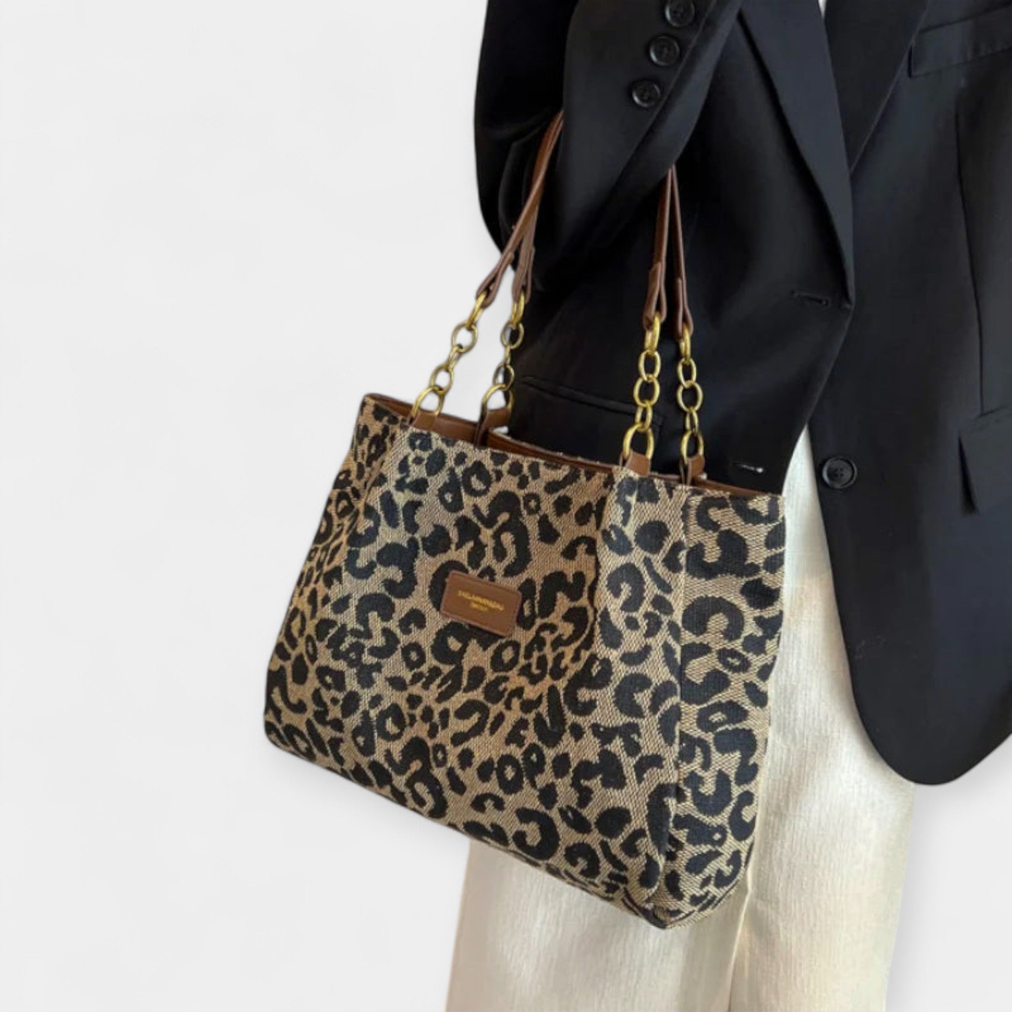 Maison La Veine™ | Sac Bandoulière Léopard Chic