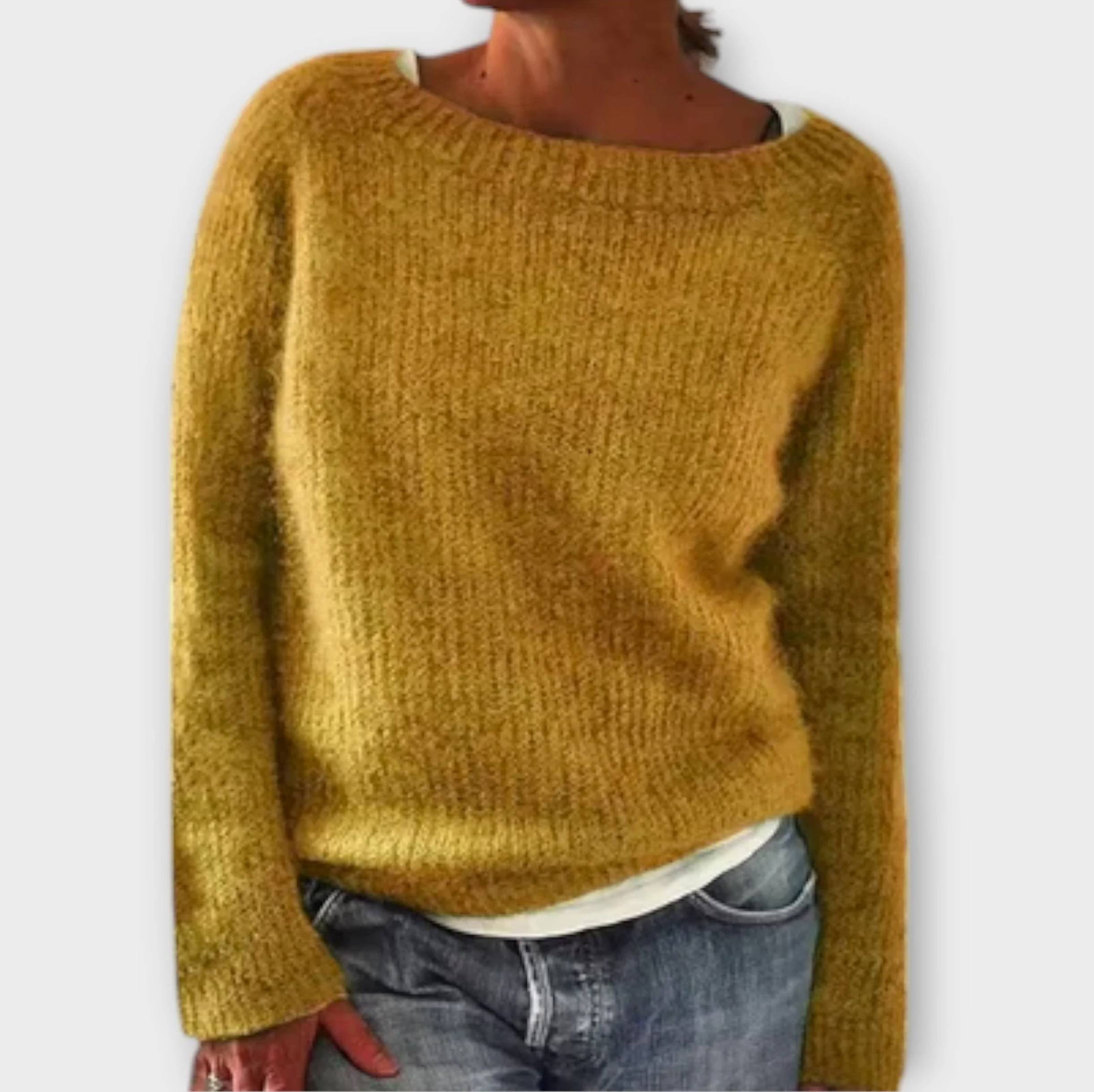 Maison La Veine™ | Pull en Maille Unie Régine