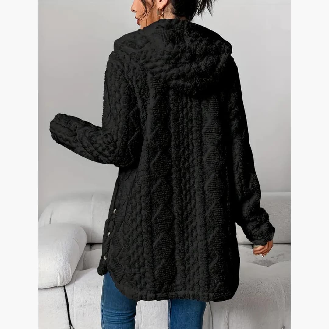 Maison La Veine™ | Manteau léger à capuche teddy
