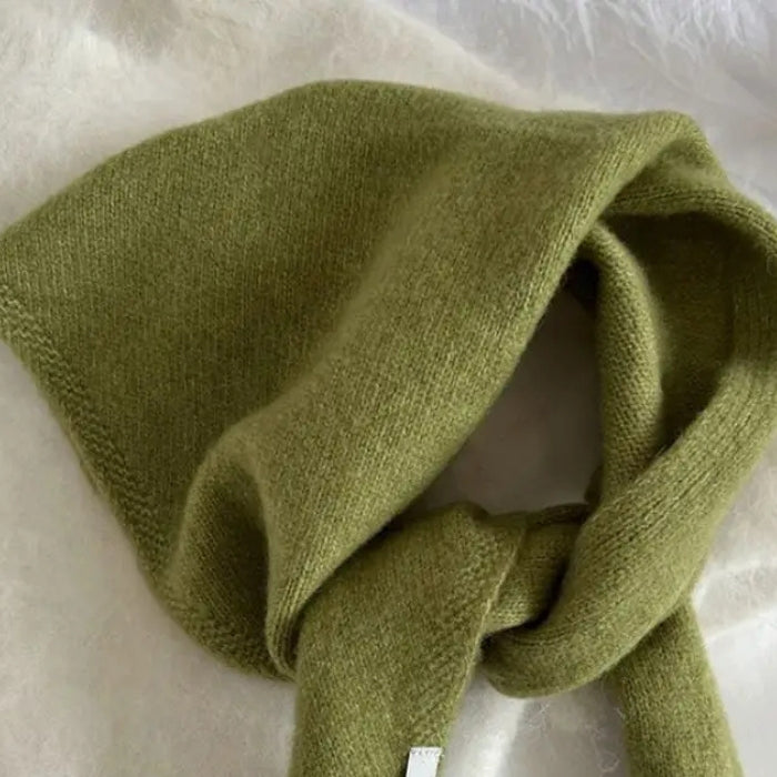 Maison La Veine™ | Echarpe Triangle Femme Tricotée