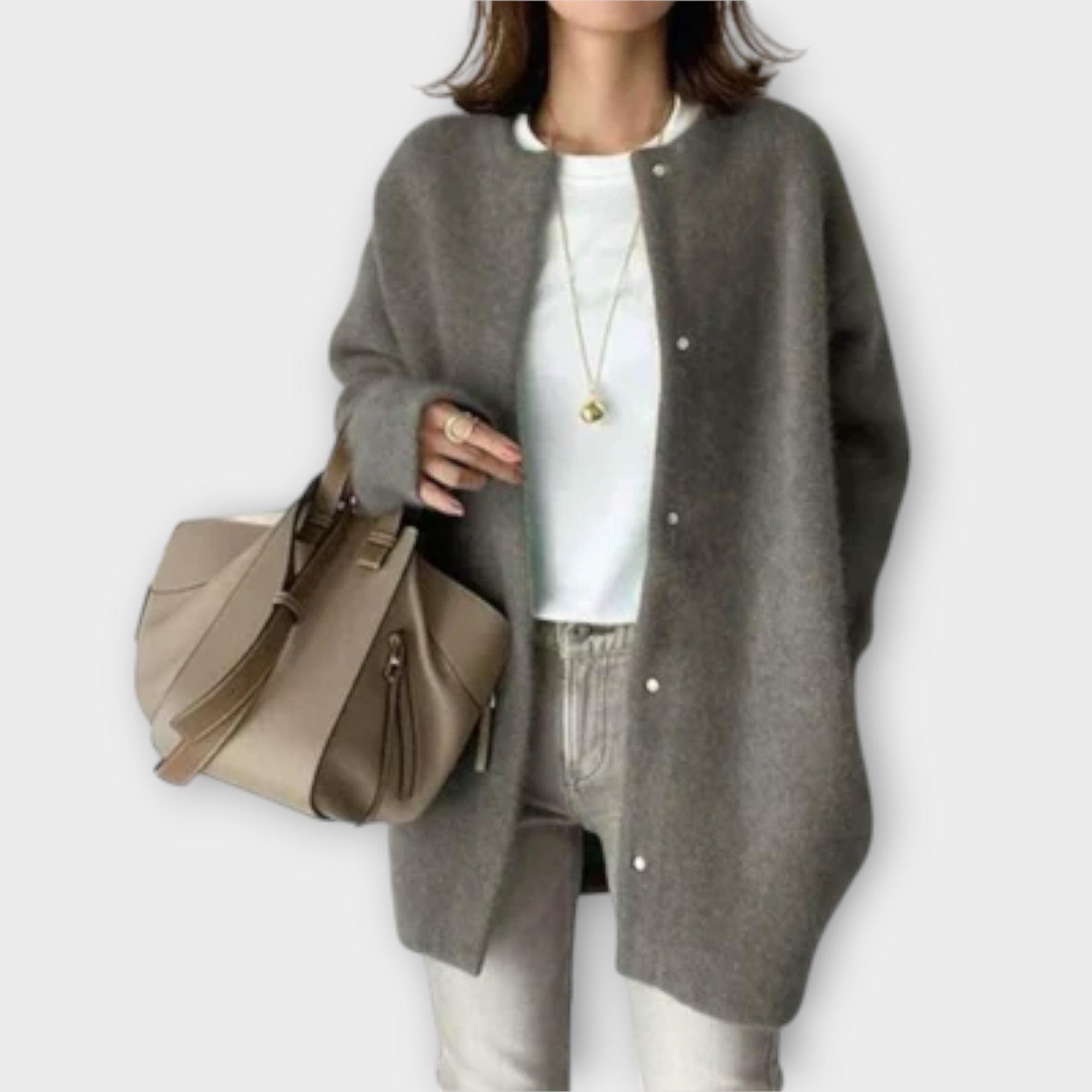 Maison La Veine™ | Cardigan Élégant en Maille
