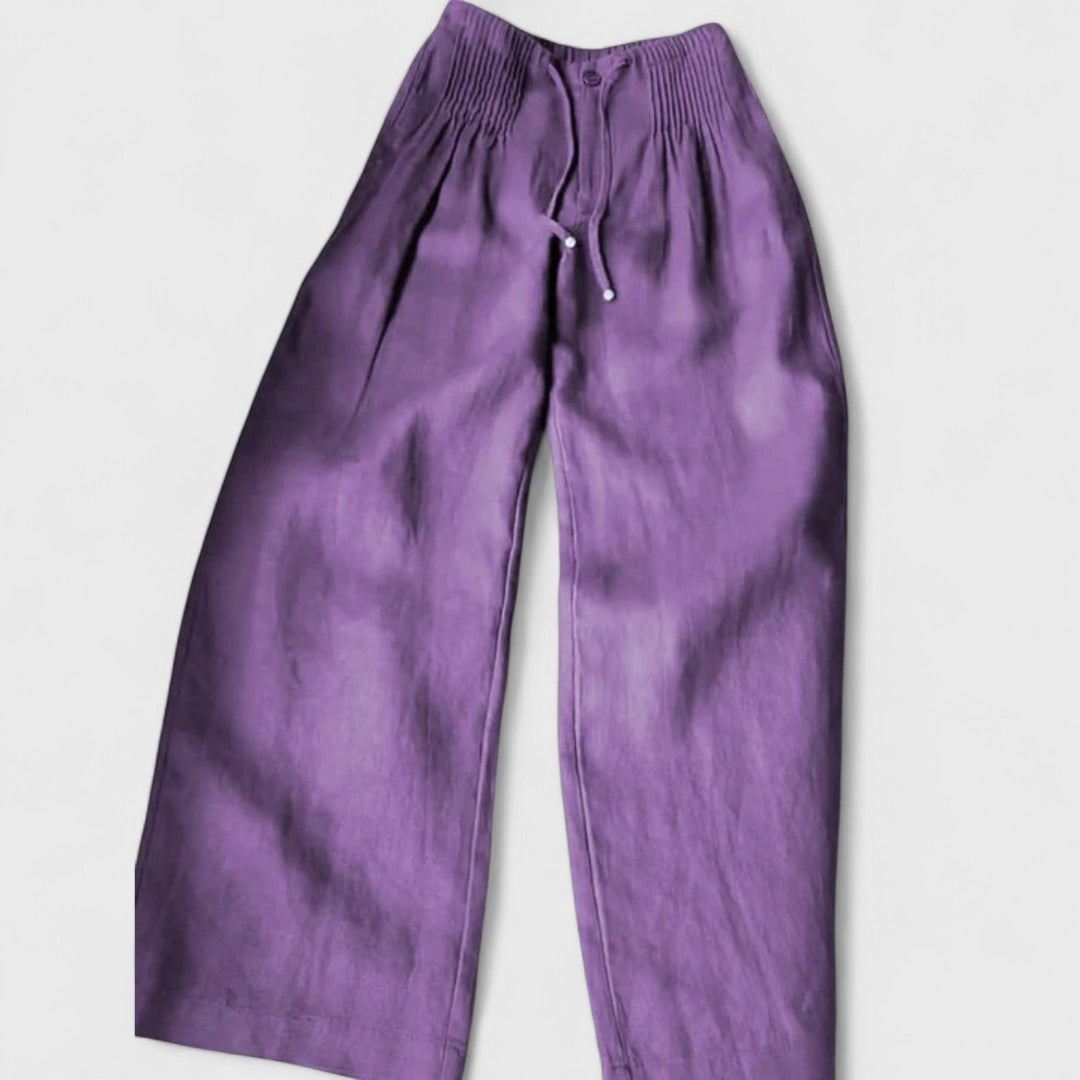 Maison La Veine™ | Pantalons Isalie à Jambe Large
