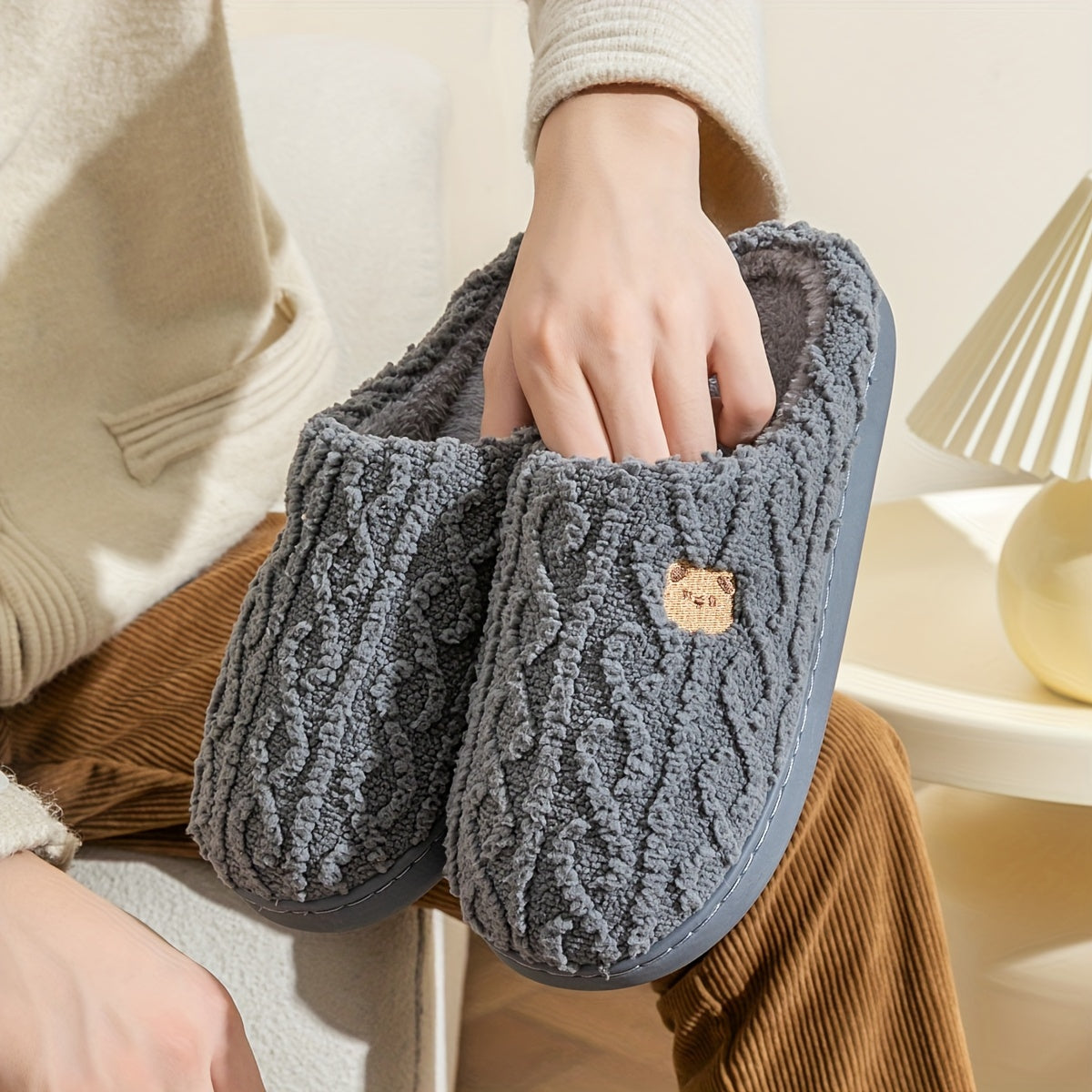 Maison La Veine™ | Chaussons tricotés