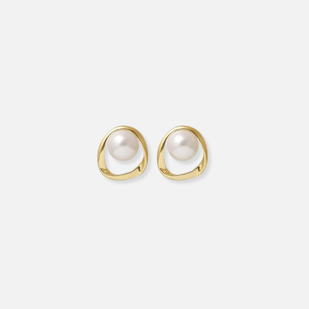 Maison La Veine™ | Boucles Vintage Perles