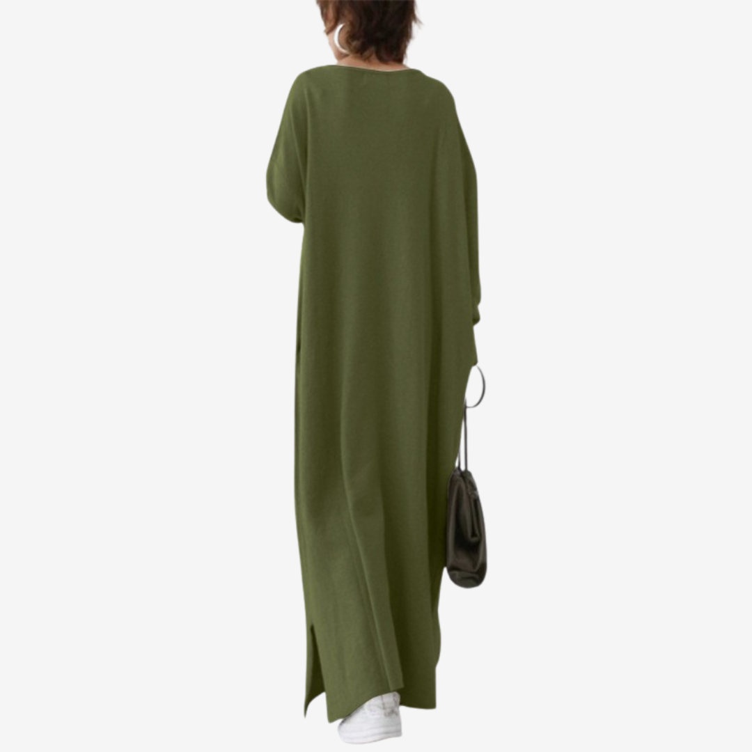 Maison La Veine™ | Pull Maxi Col V