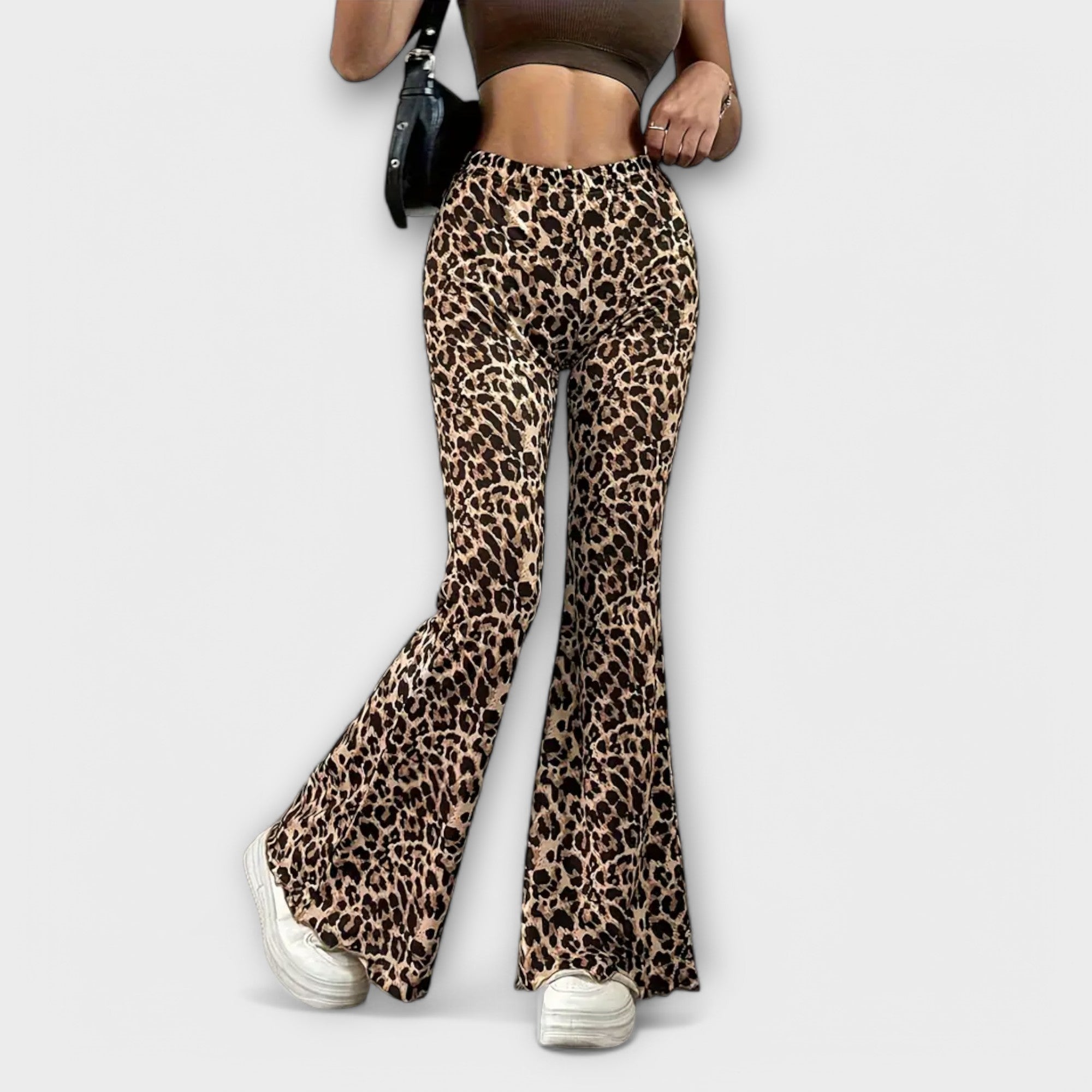 Maison La Veine™ | Pantalons Léopard Bootcut Élégants