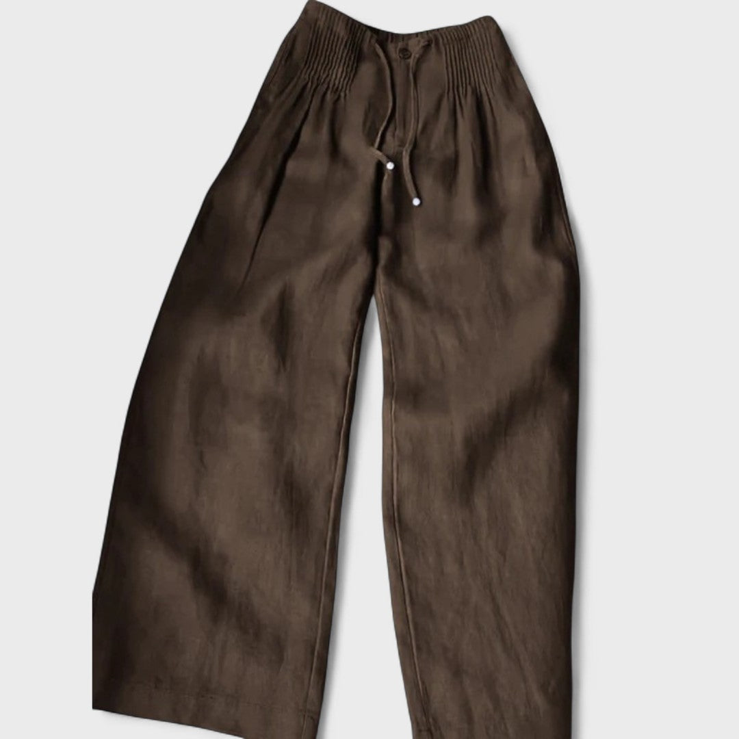 Maison La Veine™ | Pantalons Isalie à Jambe Large