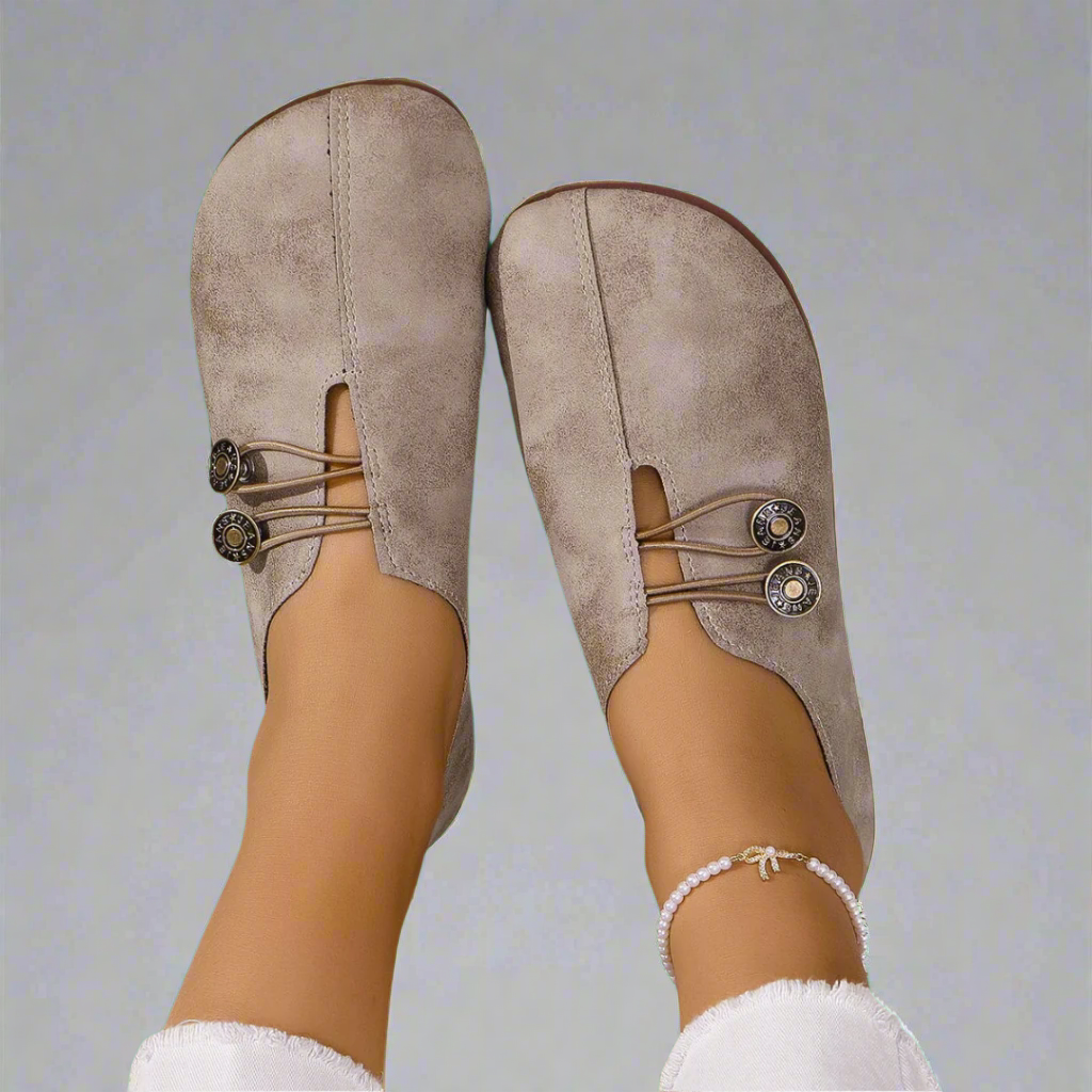 Maison La Veine™ | Mocassins en daim de chèvre premium