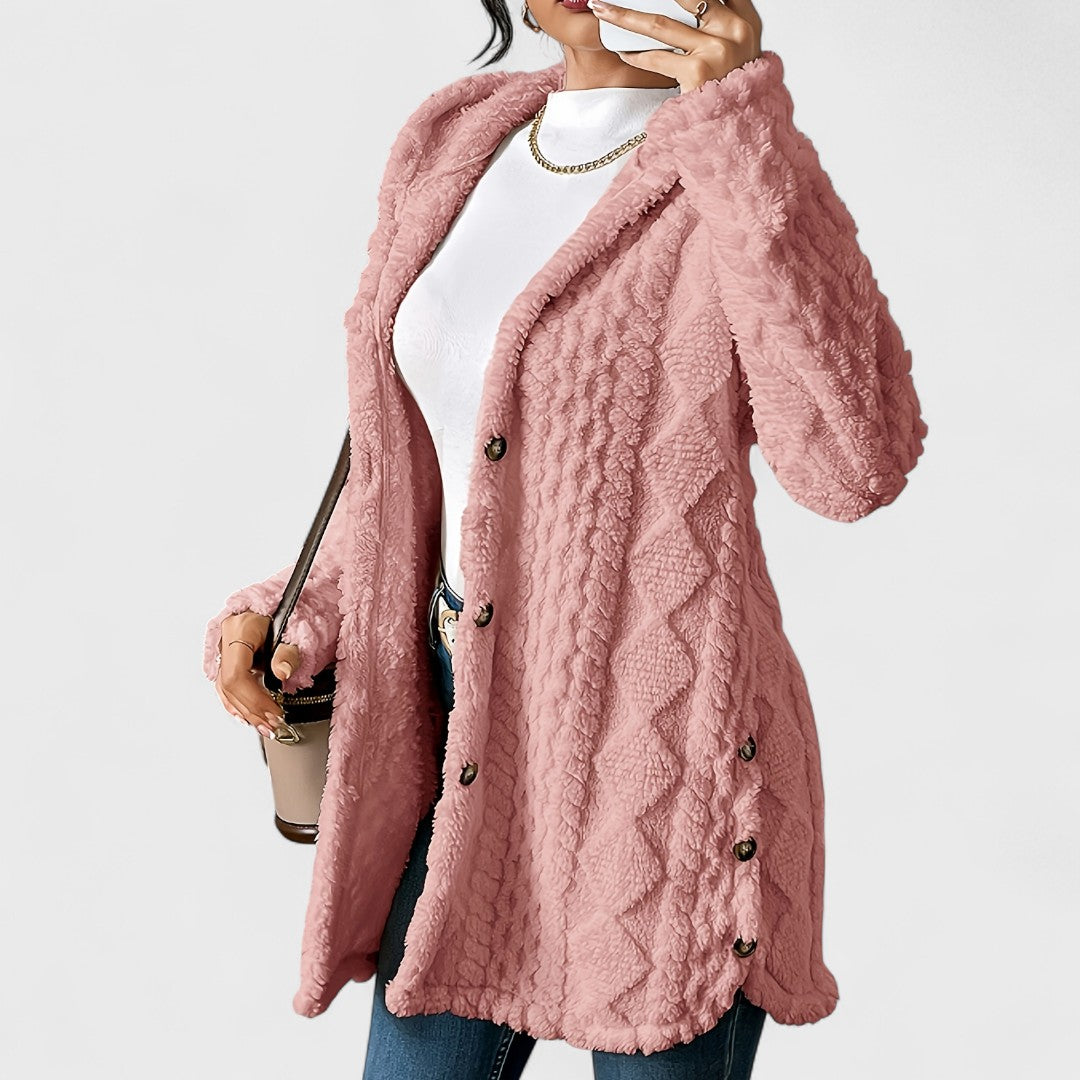 Maison La Veine™ | Cardigan Manteau à Capuche Chic