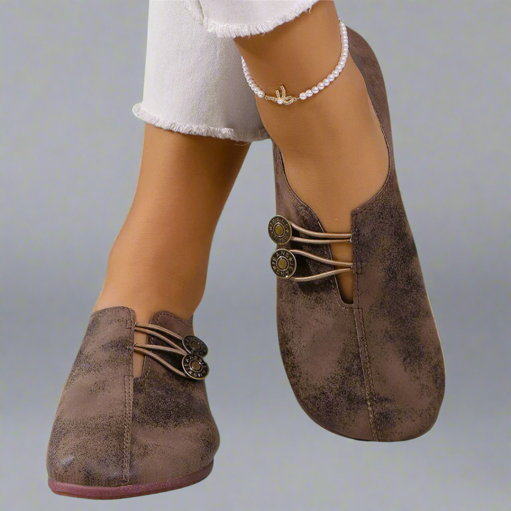 Maison La Veine™ | Mocassins en daim de chèvre premium