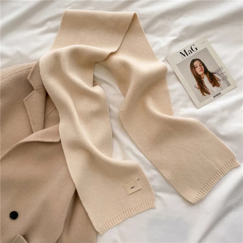 Maison La Veine™ | Echarpe Fine Femme Couleur Unie