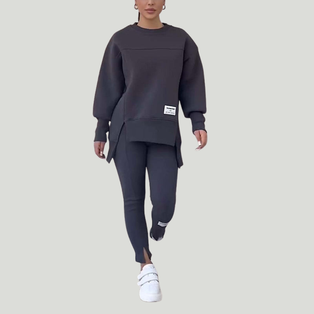 Woet | Ensemble sweat-shirt et leggings décontracté