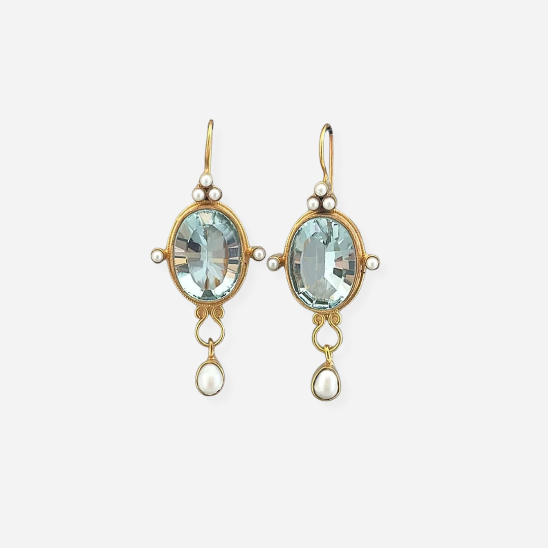 Maison La Veine™ | Boucles Vintage Perle
