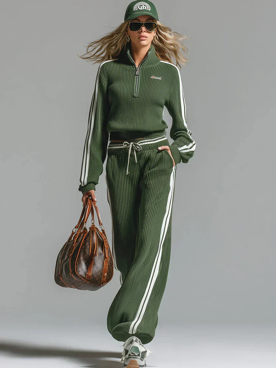 Cora | Costume rétro vert