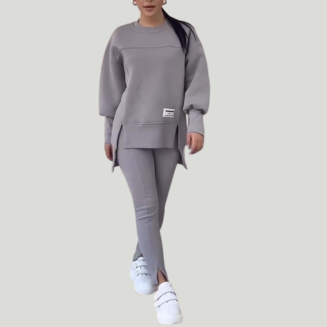 Woet | Ensemble sweat-shirt et leggings décontracté