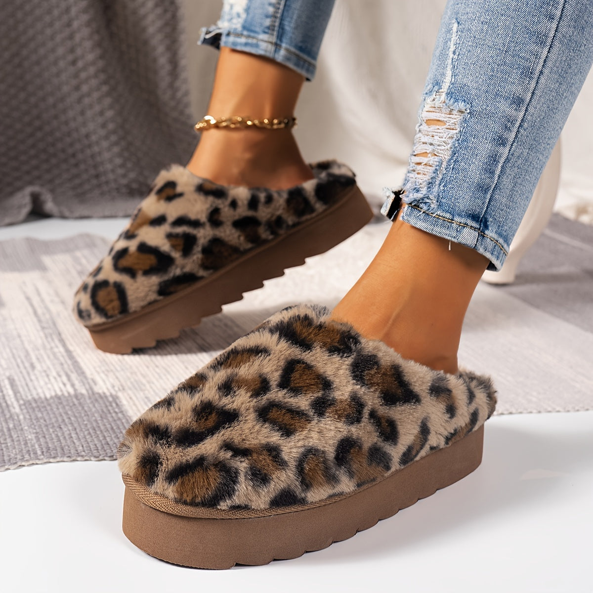 Maison La Veine™ | Pantoufles en laine Luxe