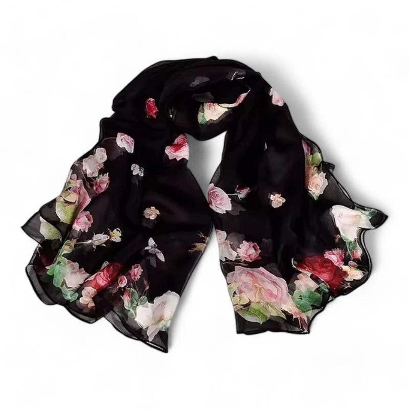 Maison La Veine™ | Foulard Femme Soie Imprimée