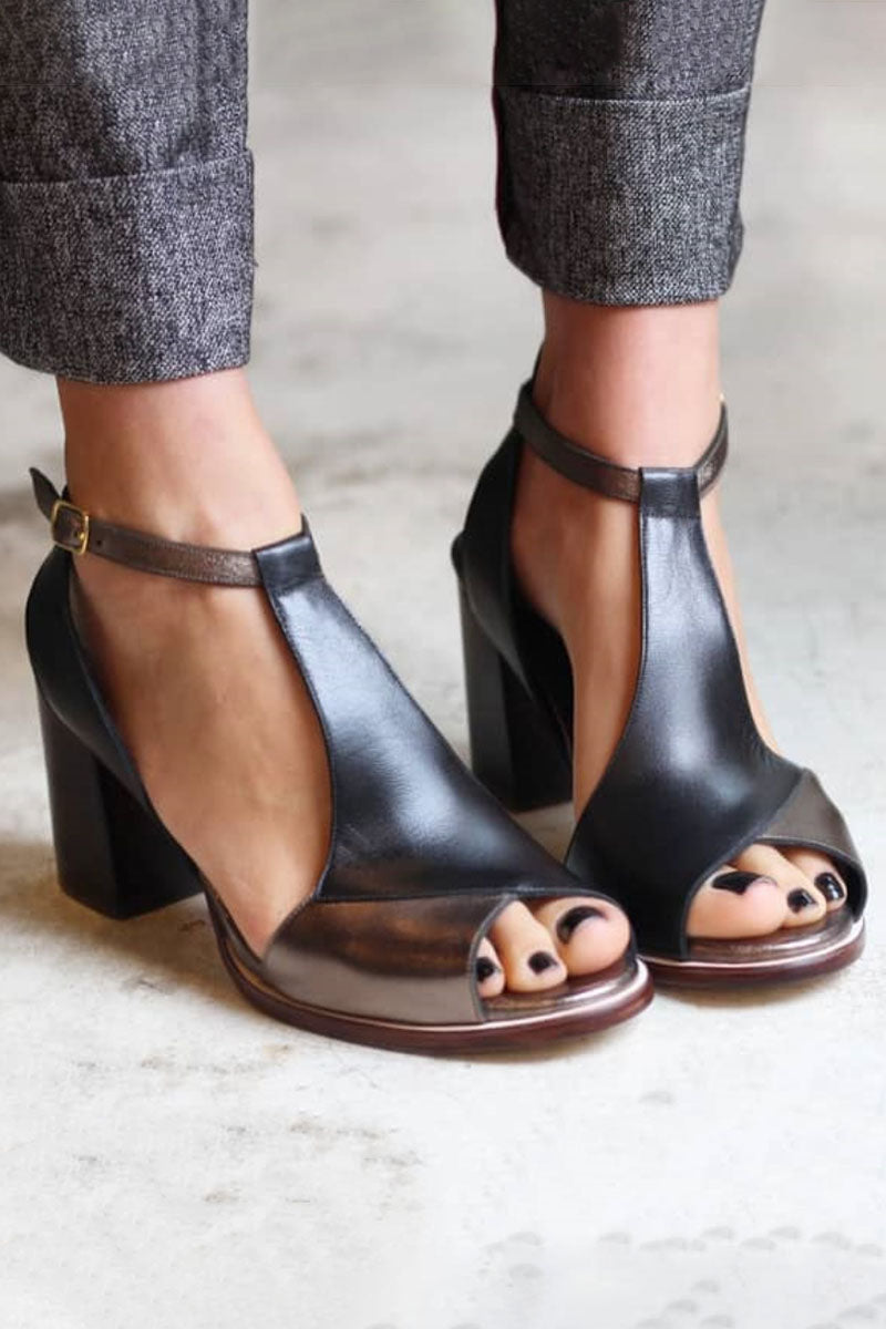 Maison La Veine™ | Sandales Peep Toe