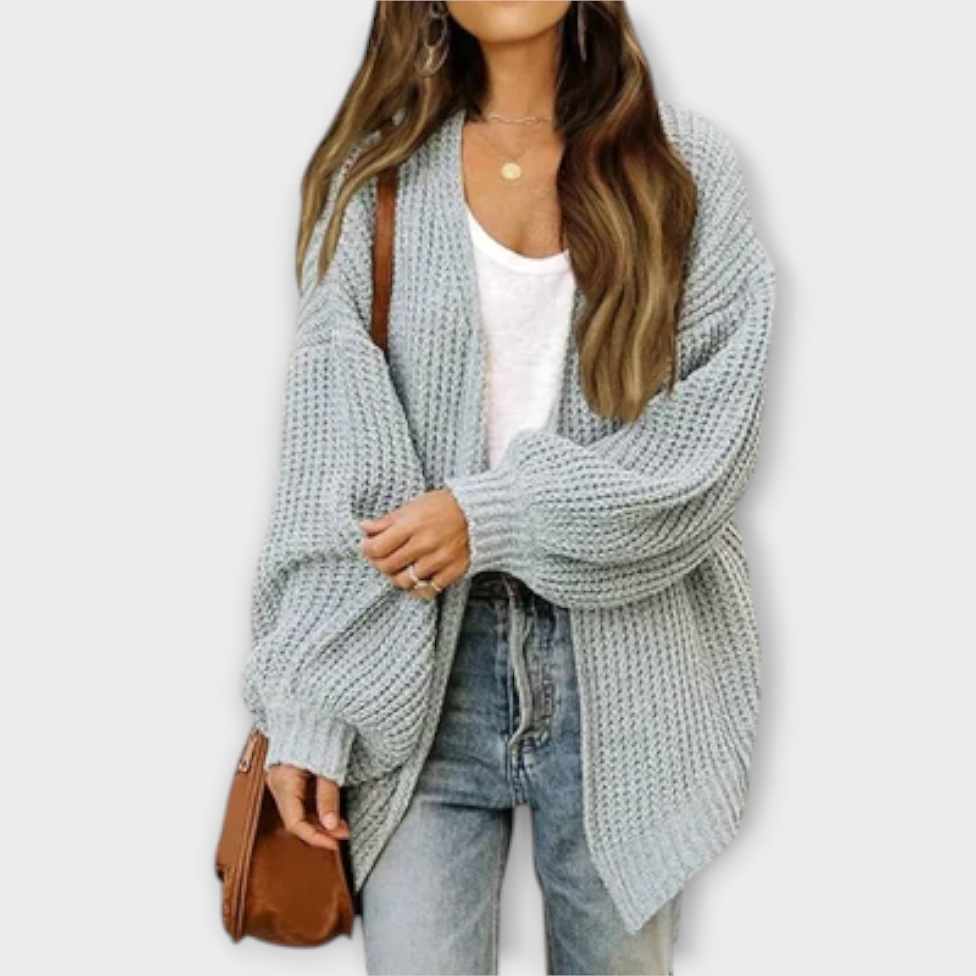 Maison La Veine™ | Cardigan Tricot Décontracté Leppa