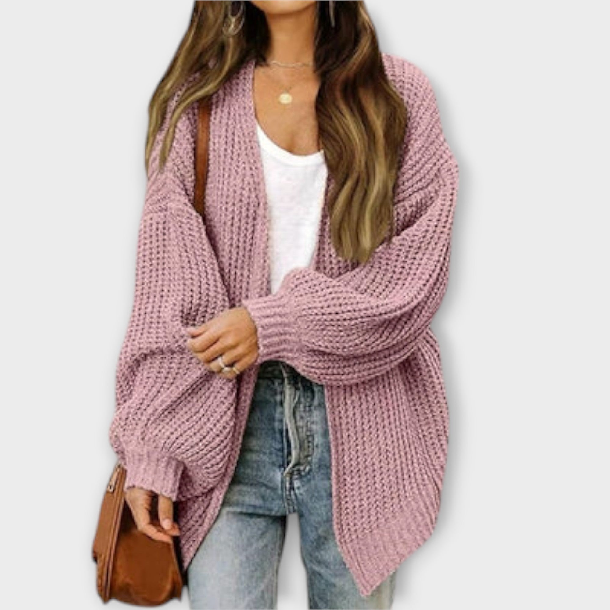 Maison La Veine™ | Cardigan Tricot Décontracté Leppa