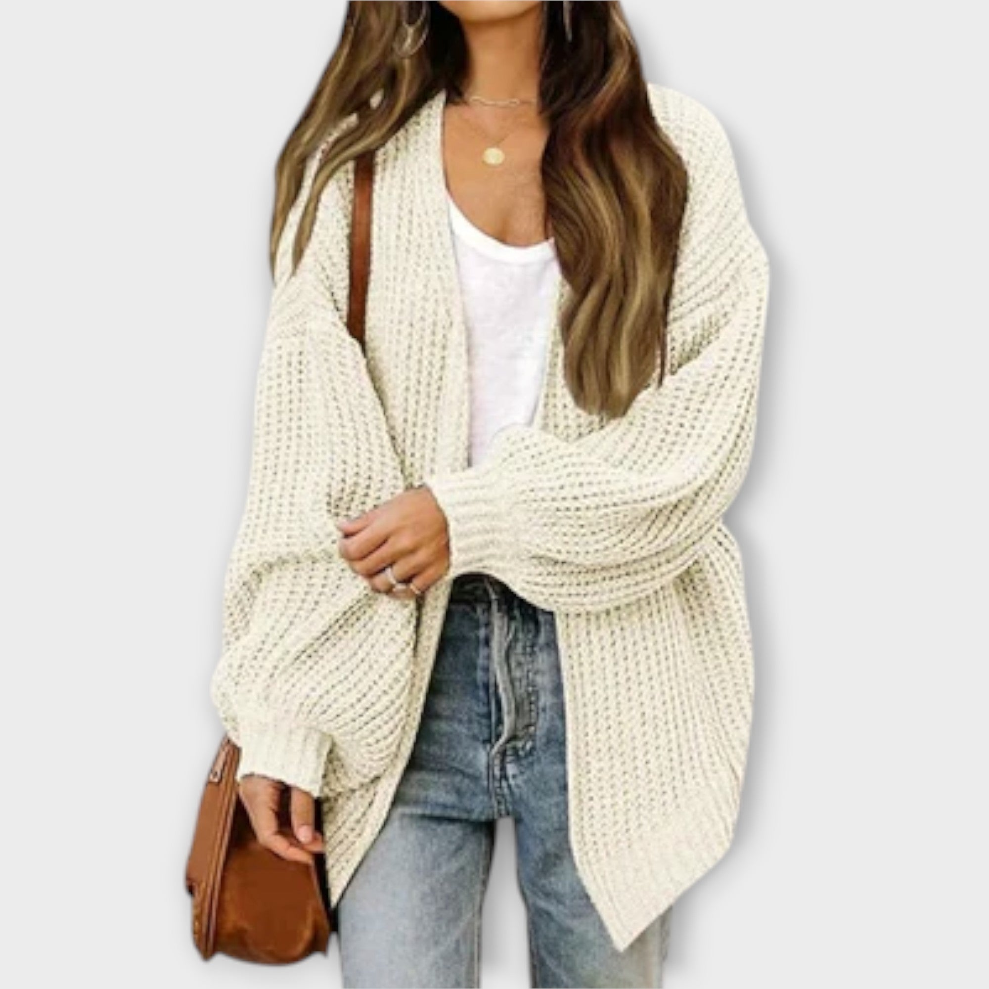 Maison La Veine™ | Cardigan Tricot Décontracté Leppa