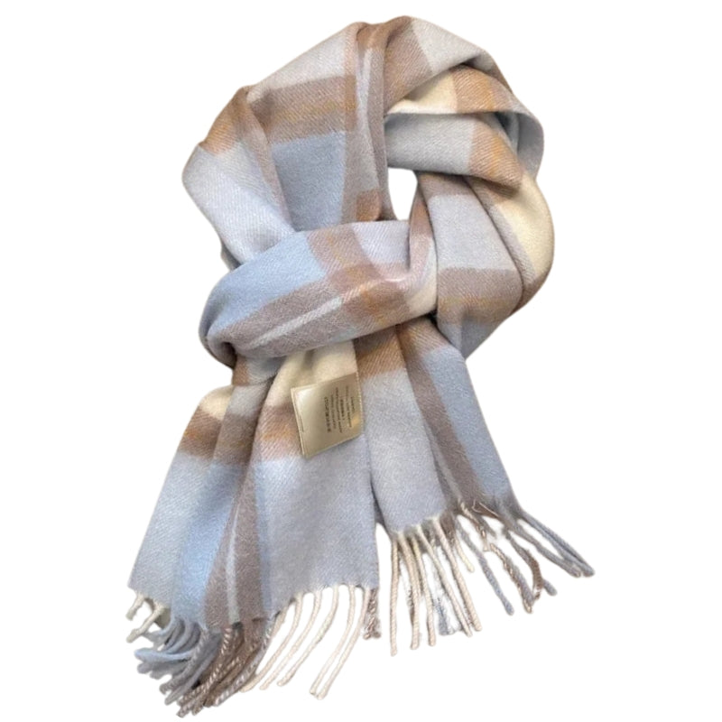 Maison La Veine™ | Echarpe en Laine à Carreaux