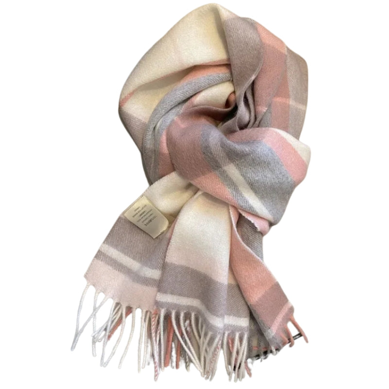 Maison La Veine™ | Echarpe Laine à Carreaux Femme