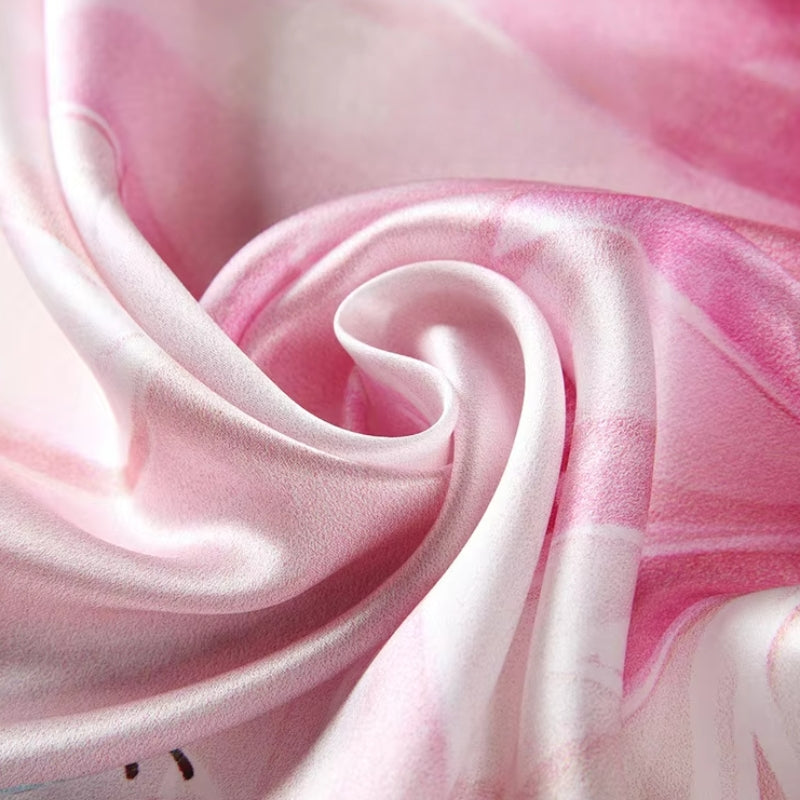Maison La Veine™ | Écharpe Soie Femme Tendance