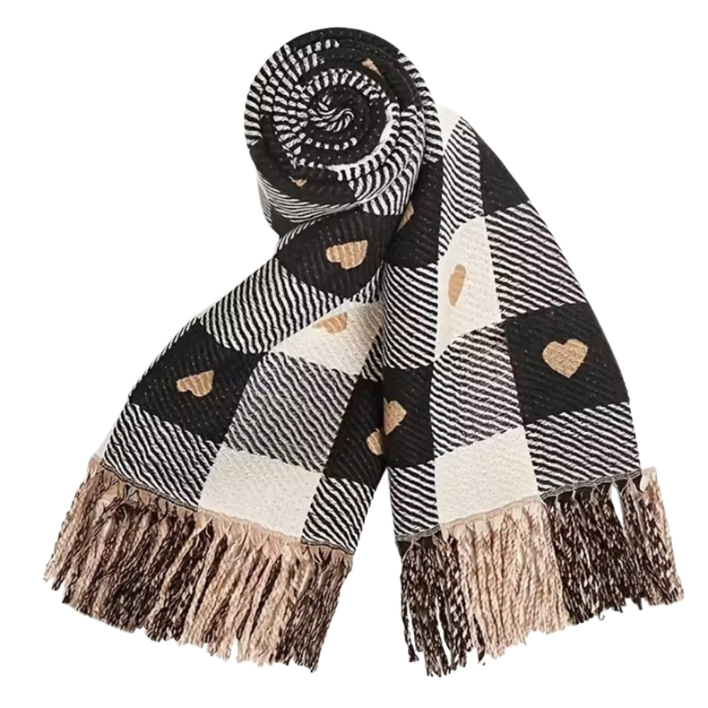 Maison La Veine™ | Echarpe Femme avec Coeur