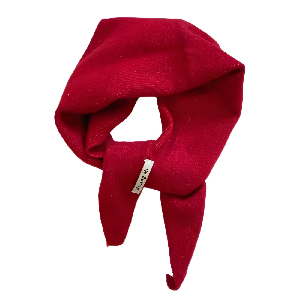 Maison La Veine™ | Echarpe Triangle Femme Tricotée