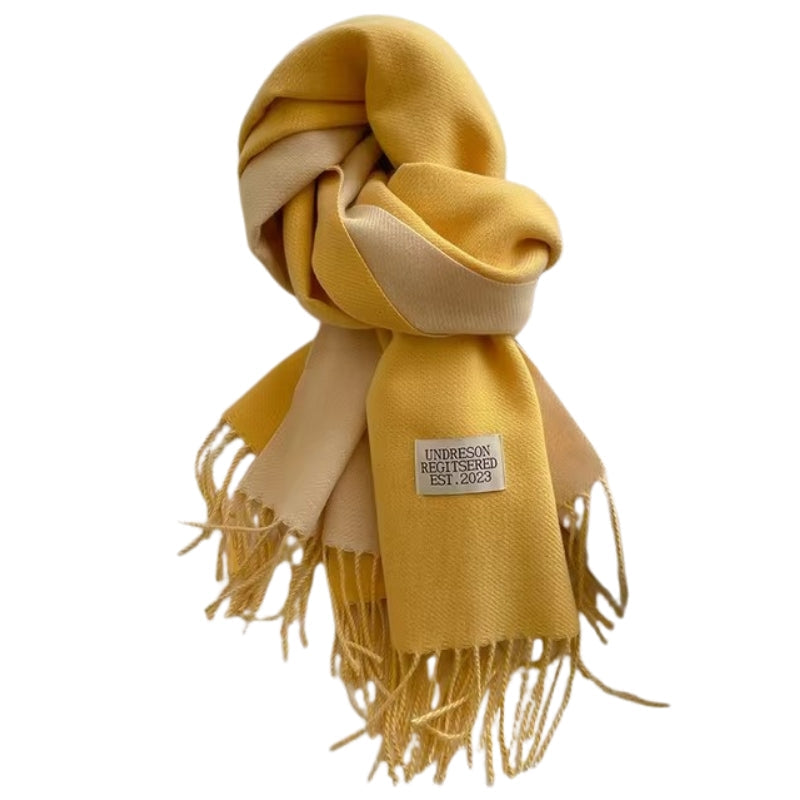 Maison La Veine™ | Echarpe Deux Couleurs