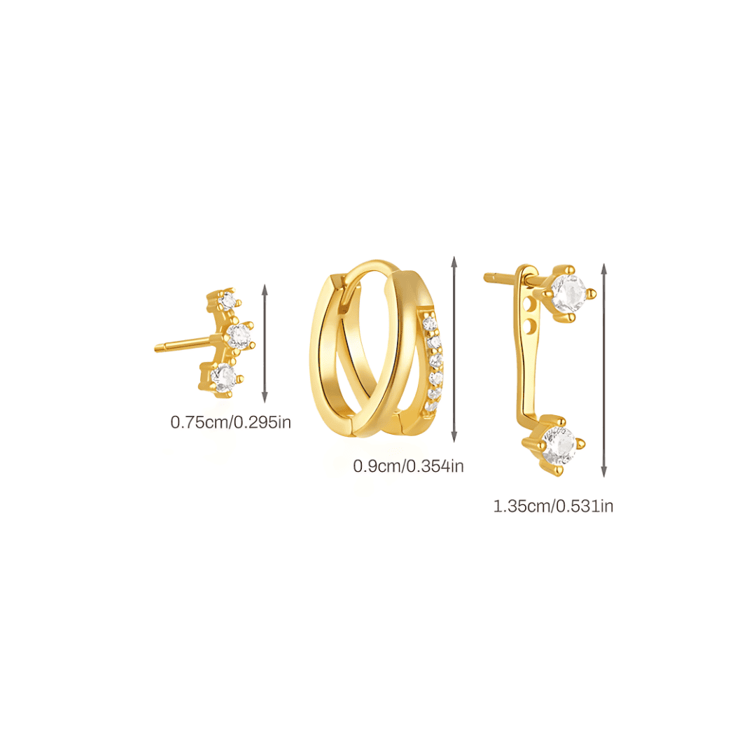 Maison La Veine™ | Set Boucles Élégantes