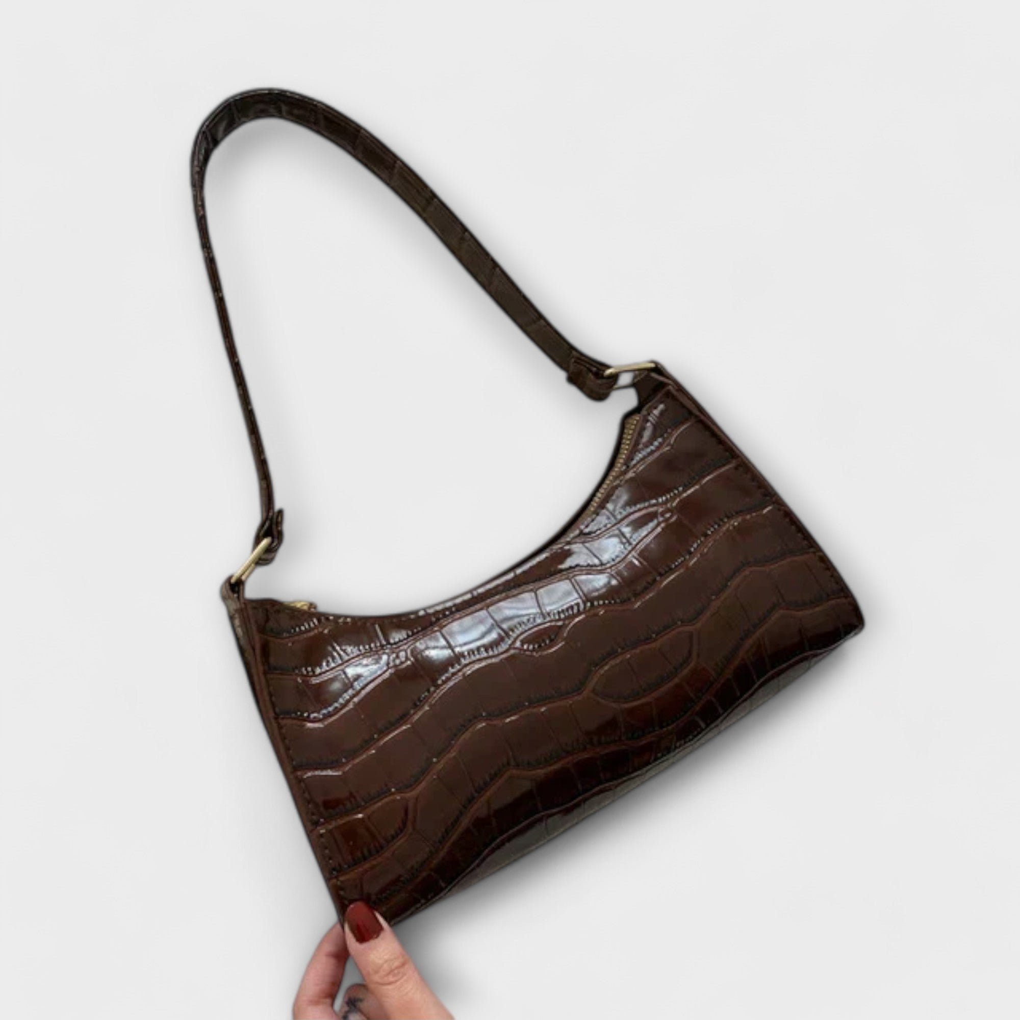 Maison La Veine™ | Sac Brillant en Cuir Élégant