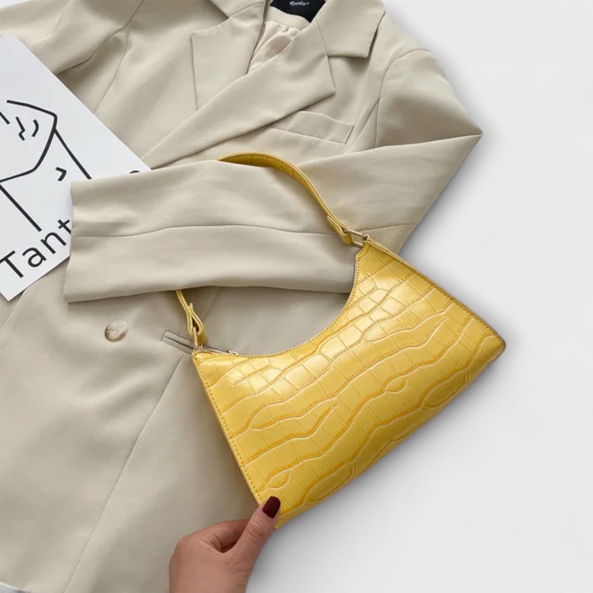 Maison La Veine™ | Sac Brillant en Cuir Élégant